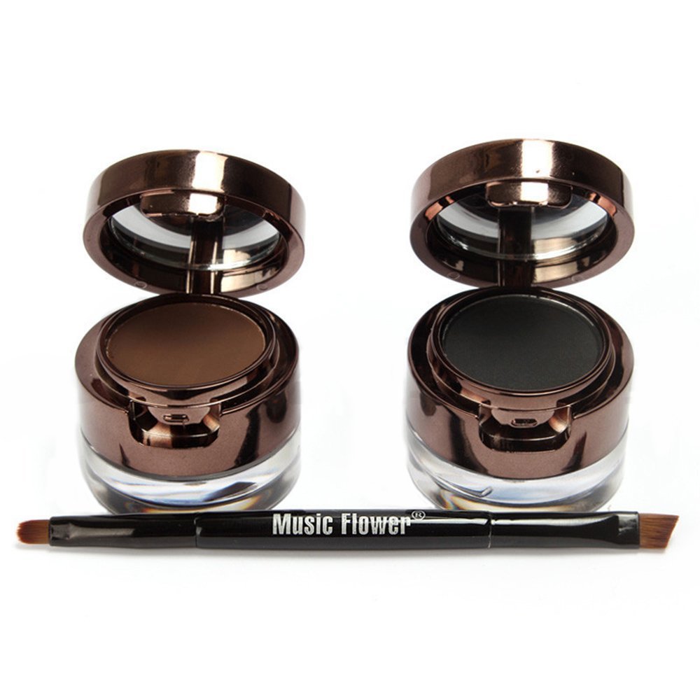 UCANBE gel eyeliner close-up demonstrates bold lines and smooth glide.