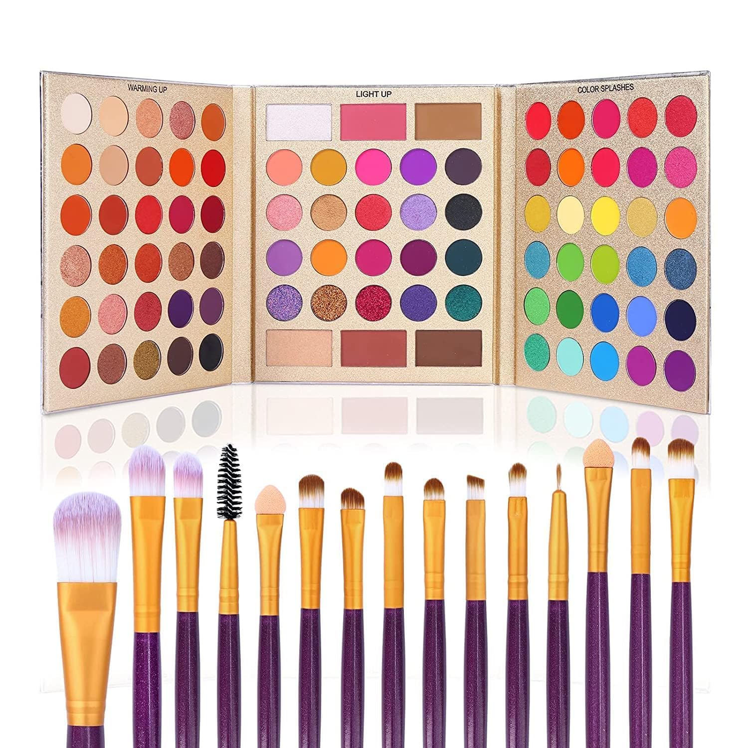 UCANBE 86-colors palette shows a full-range color collection for versatile looks.