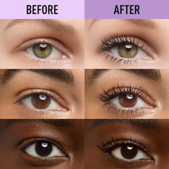 UCANBE Black Waterproof Mascara volume-length brush design shown for bold definition.