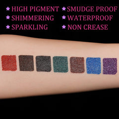 UCANBE coffee-brown shade image highlights subtle everyday glow with shimmering pearls.
