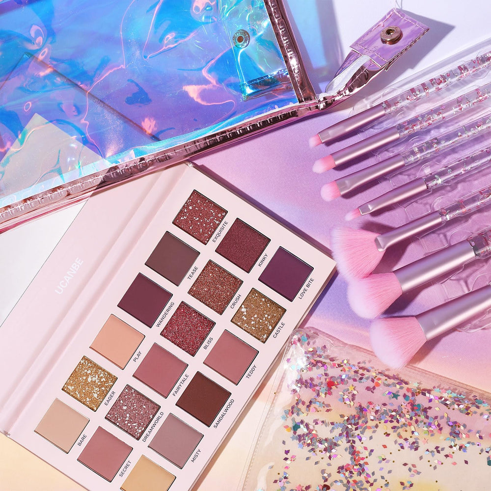 UCANBE duo-chrome finishes for luminous effects over matte bases