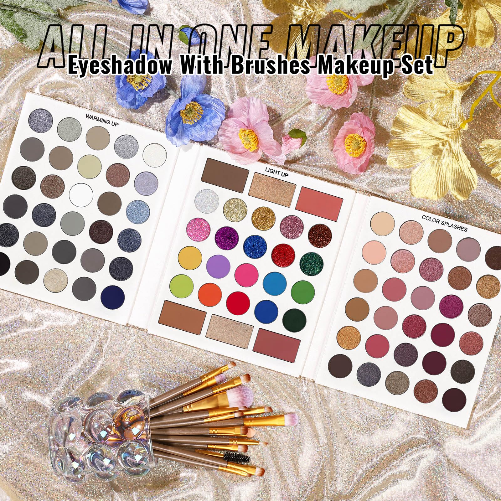 UCANBE Goth Smokey Rosy palette for bold evening eye looks.