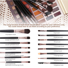 UCANBE eyeshadow shimmer matte finish closeup showcases buildable color payoff