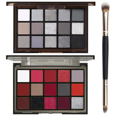 UCANBE Halloween palette with black meteor foils for dramatic looks