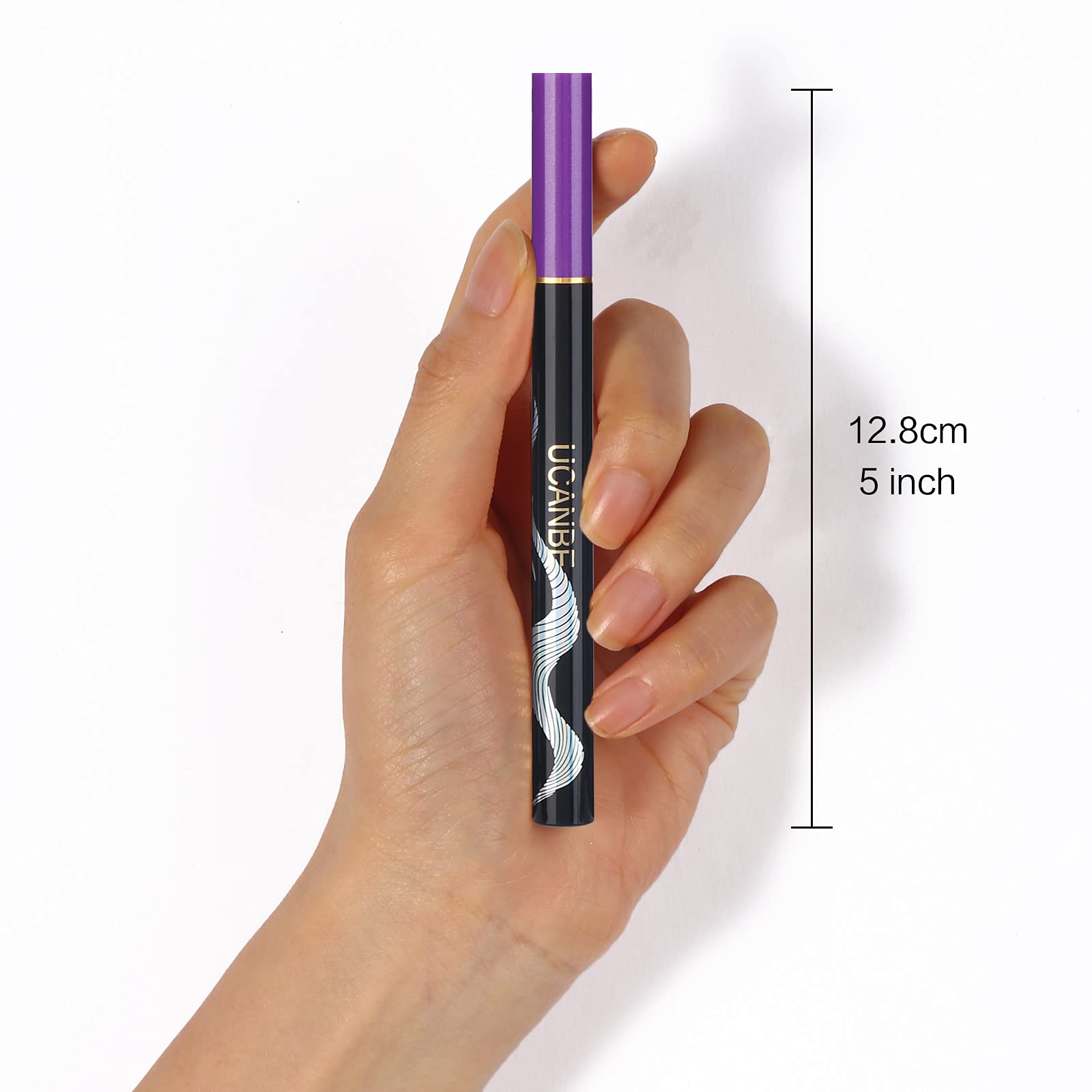 UCANBE Halloween prom-night eyeliner look with multiple colors for party vibes.