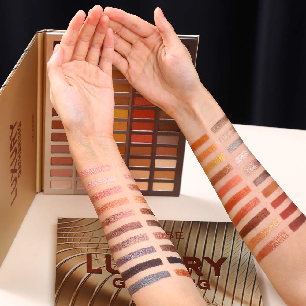 UCANBE Luxury Gathering Neutral sunset smoky eyes with bronze to burgundy tones