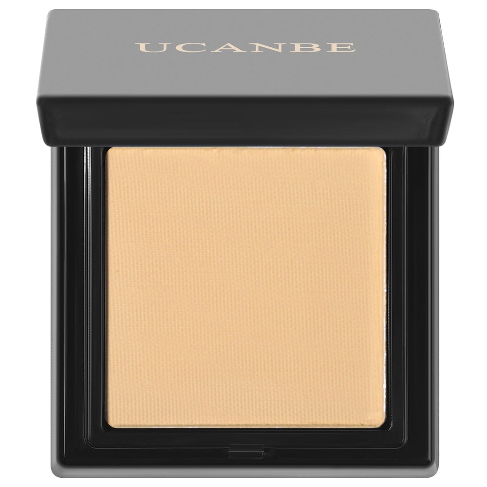 UCANBE Nude single eyeshadow palette open, versatile shade range for everyday looks