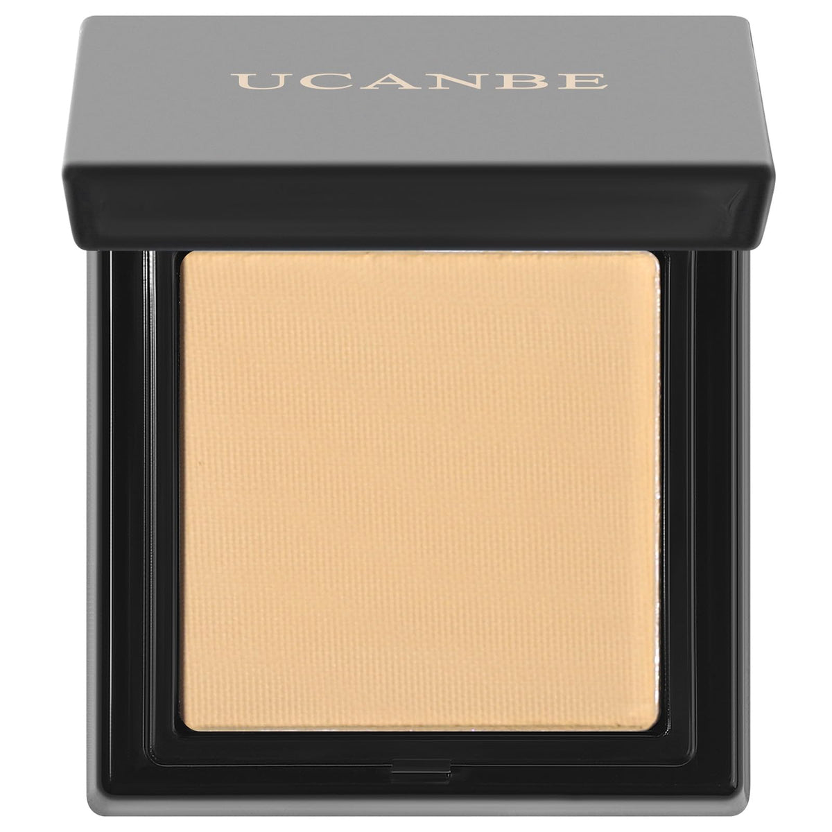 UCANBE Nude single eyeshadow palette open, versatile shade range for everyday looks