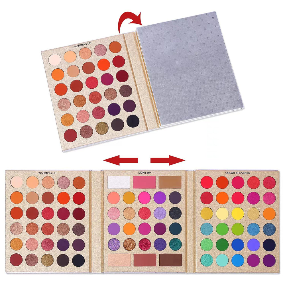 UCANBE Pretty All Set rainbow hues deliver vibrant options for bold party makeup.