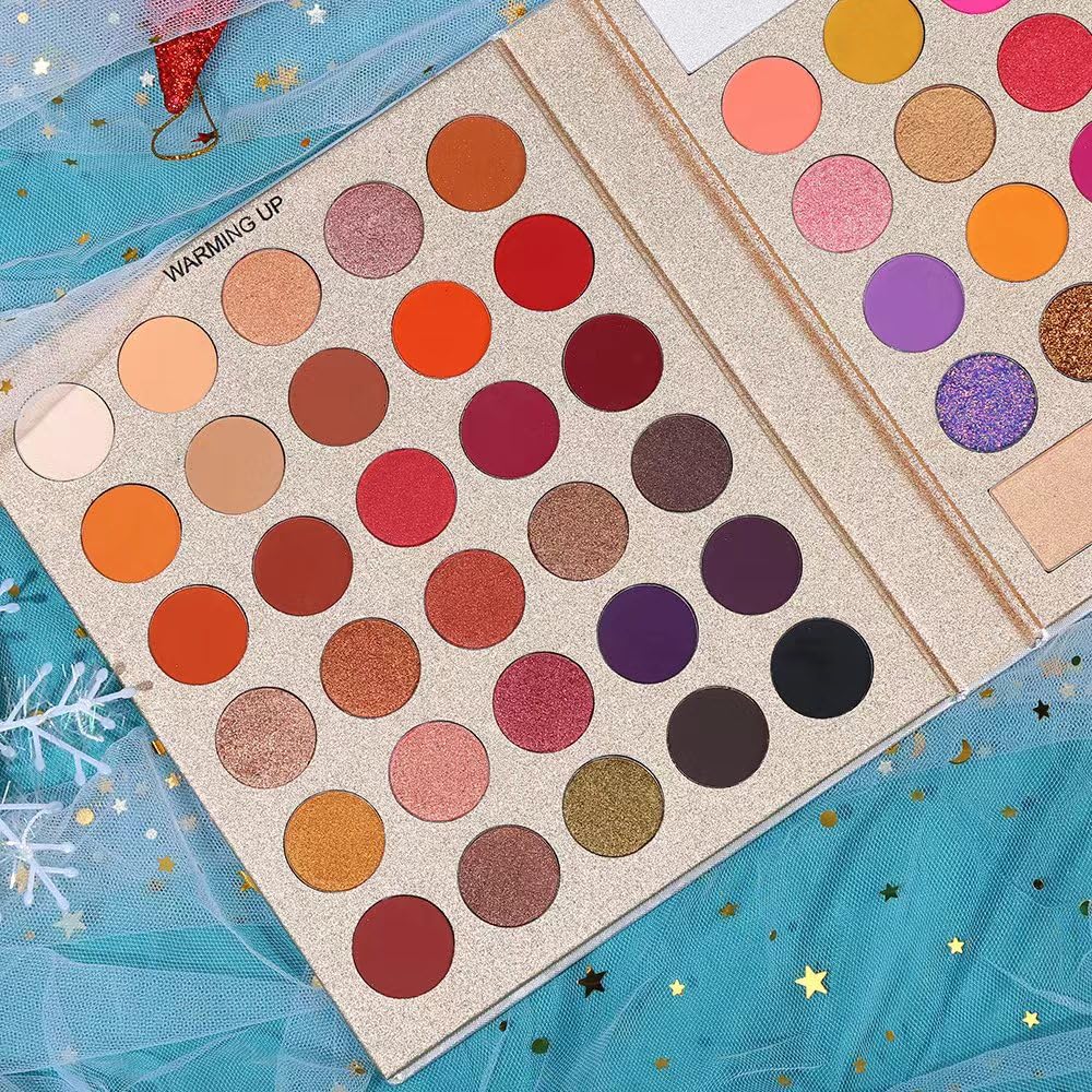 UCANBE Pretty All Set palette shows blush, contour, and highlighter pans for sculpted looks.