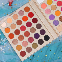 UCANBE Pretty All Set palette shows blush, contour, and highlighter pans for sculpted looks.