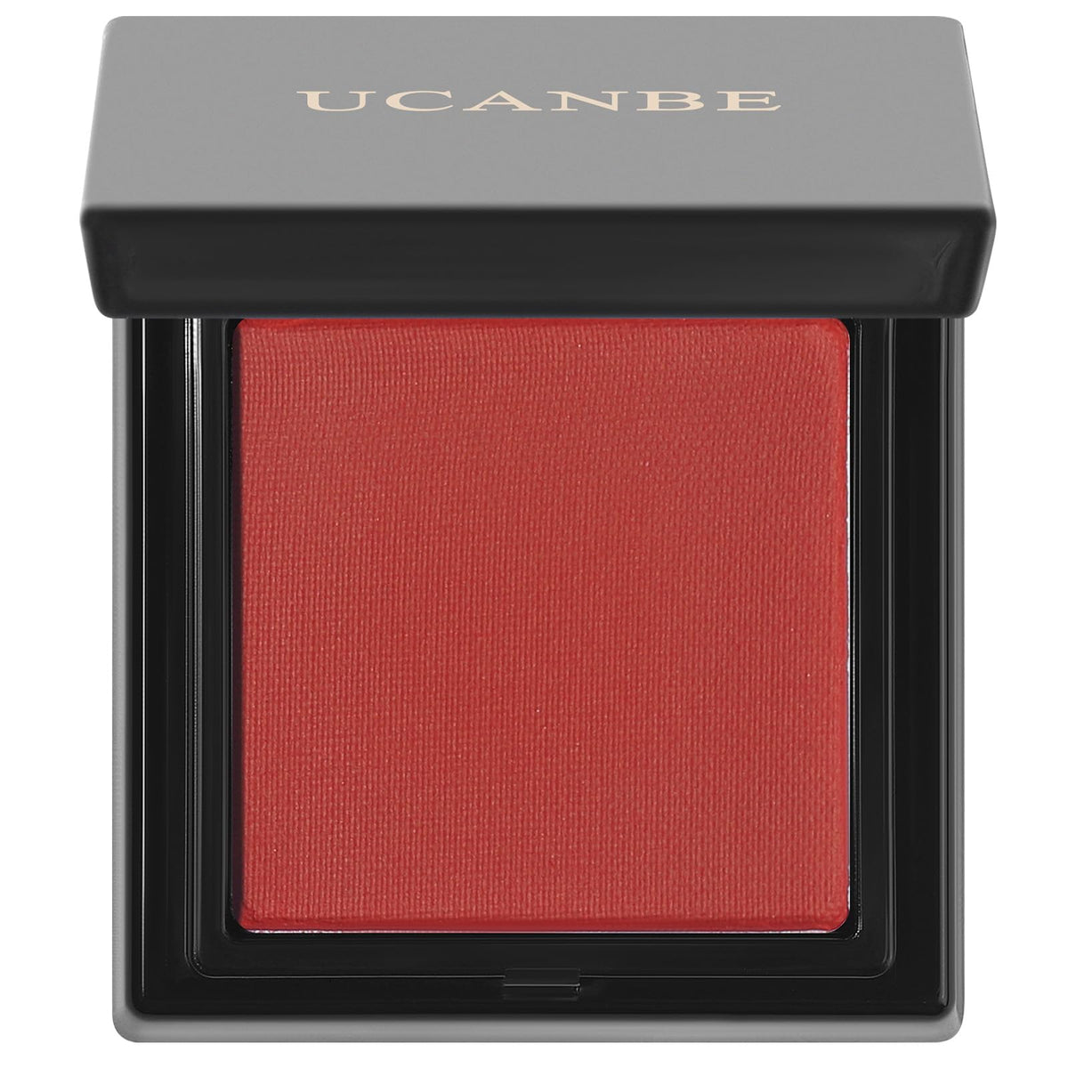 UCANBE Red Single Eyeshadow Palette cover shows vibrant colors for daily looks.