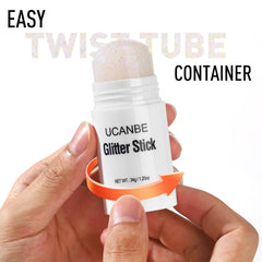 UCANBE safe skin-friendly glitter texture detail for everyday wear