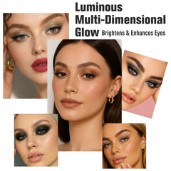UCANBE shimmer shades provide metallic shine for luminous accent details