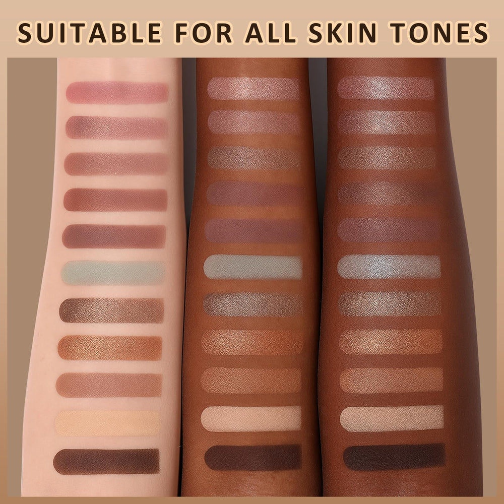 UCANBE baked formula closeup reveals silky, lightweight finish
