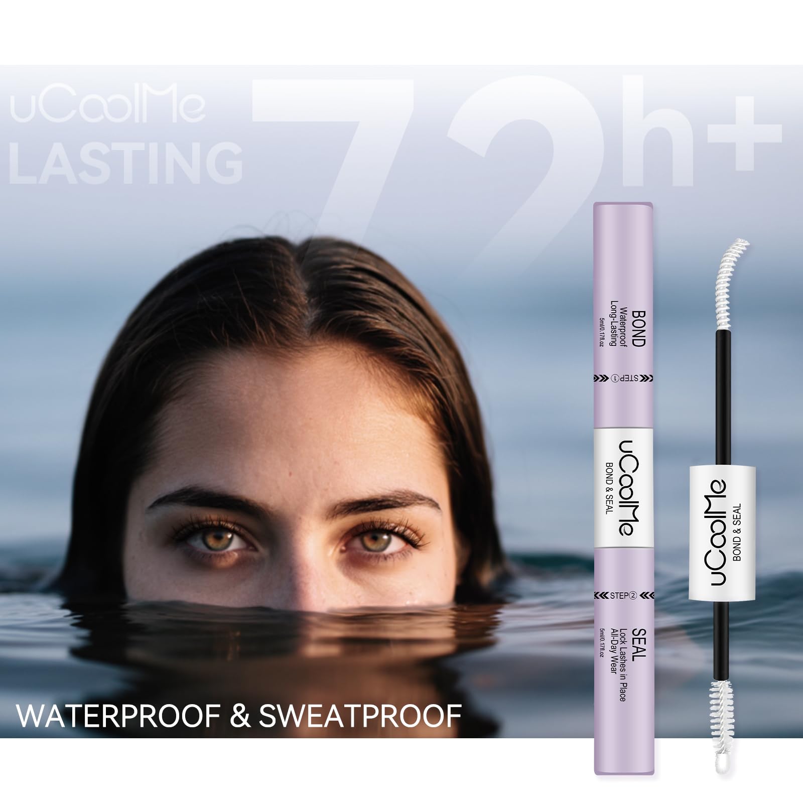 UCOOLME easy at-home lash routine with quick application