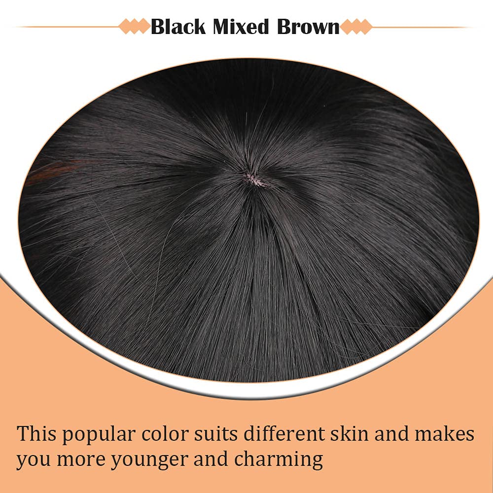 Ucubb heat-resistant fiber wig rated up to 150°C with care guidance