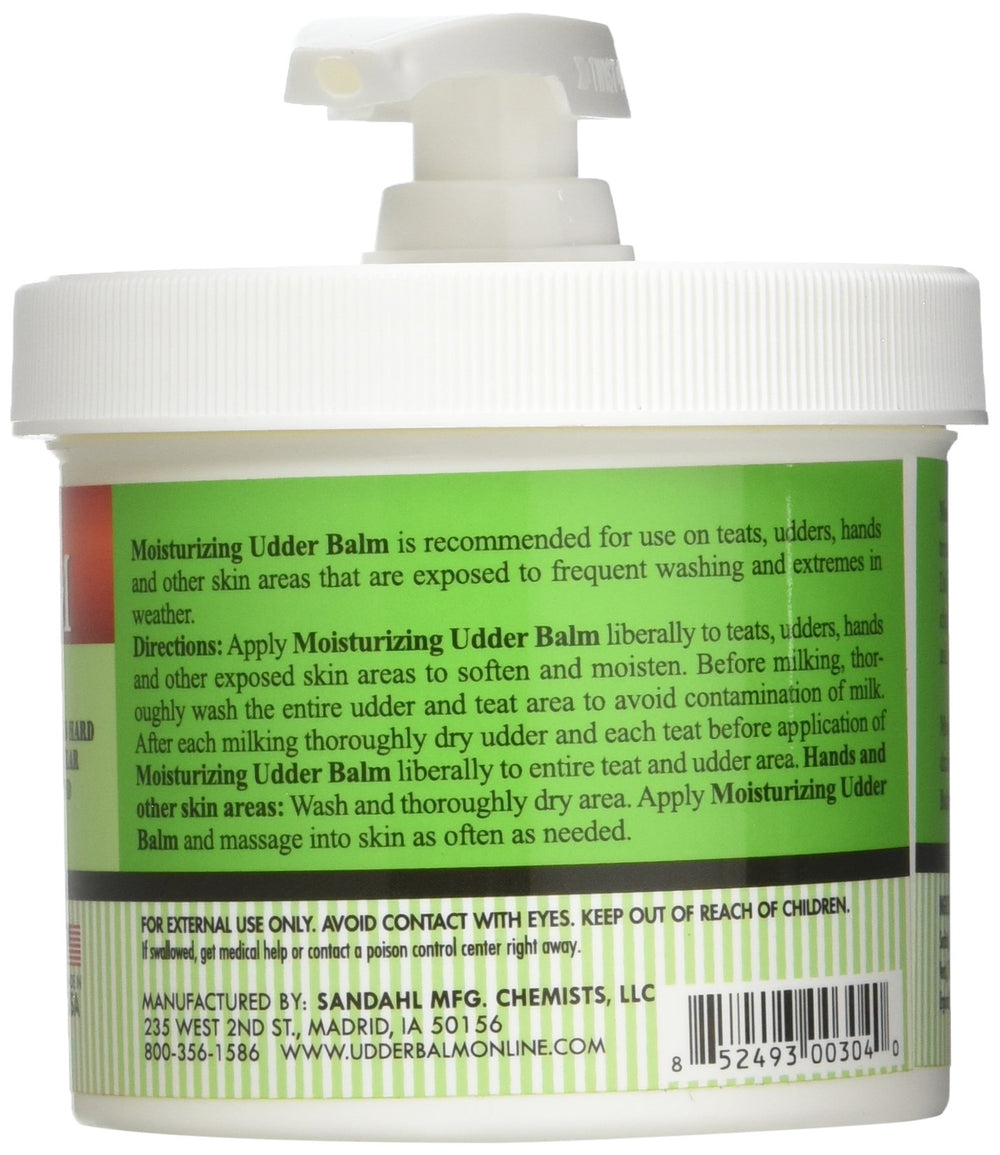 Udder Balm texture close-up showing rich hydration for dry skin