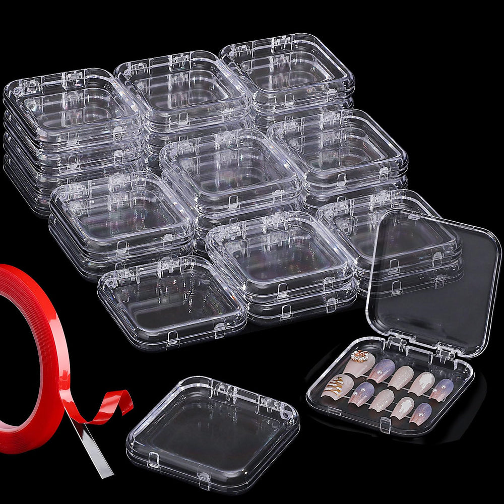 Udefineit 27pcs nail boxes ready for display and storage.