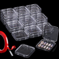 Udefineit 27pcs nail boxes ready for display and storage.