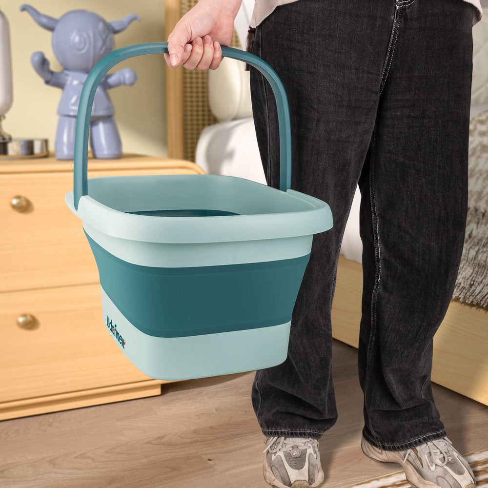 Udefineit foot bath basin use at home or outdoors for spa-like care.