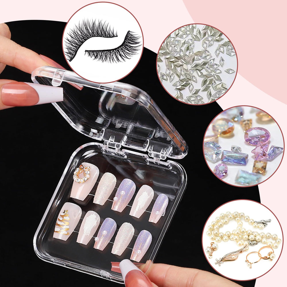 Udefineit boxes compatible with nail art display stands and racks.
