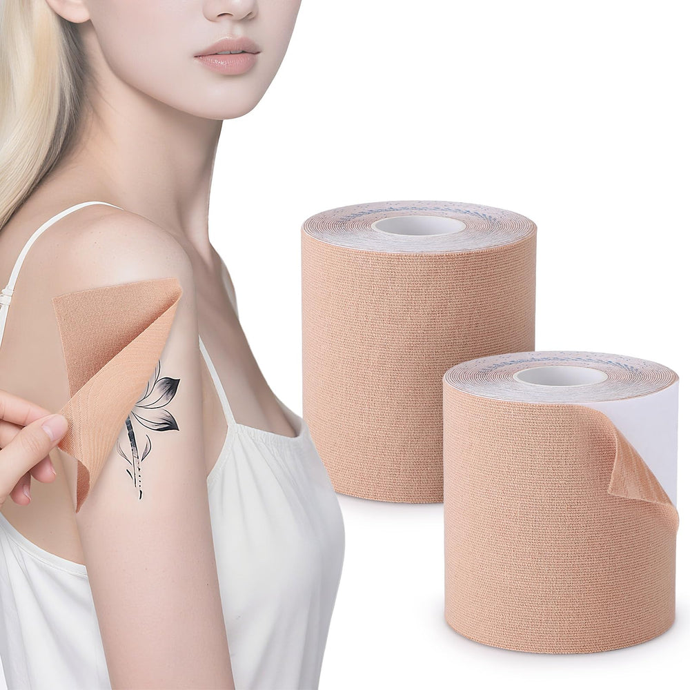Udefineit travel friendly tattoo cover tape for easy touch ups.