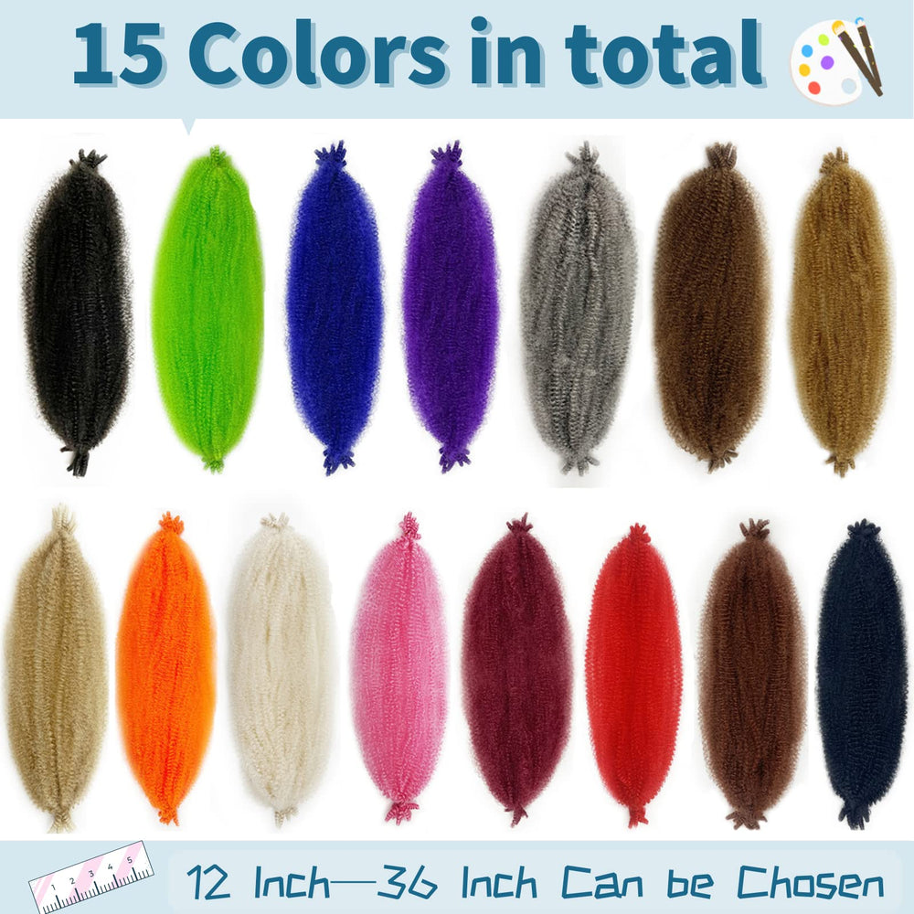 Udinese 8-pack bundle offers full head coverage with fluffy twists