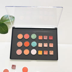 UDTIP 2-pack XL palette front view highlighting transparent lid for quick color comparison
