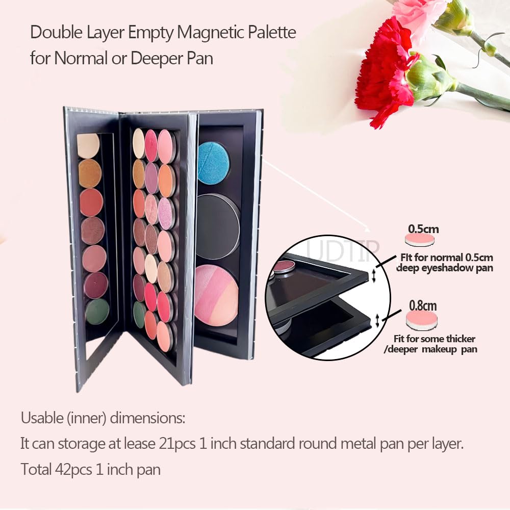 UDTIP adhesive sticker pack enhances personalized palette labeling and customization.