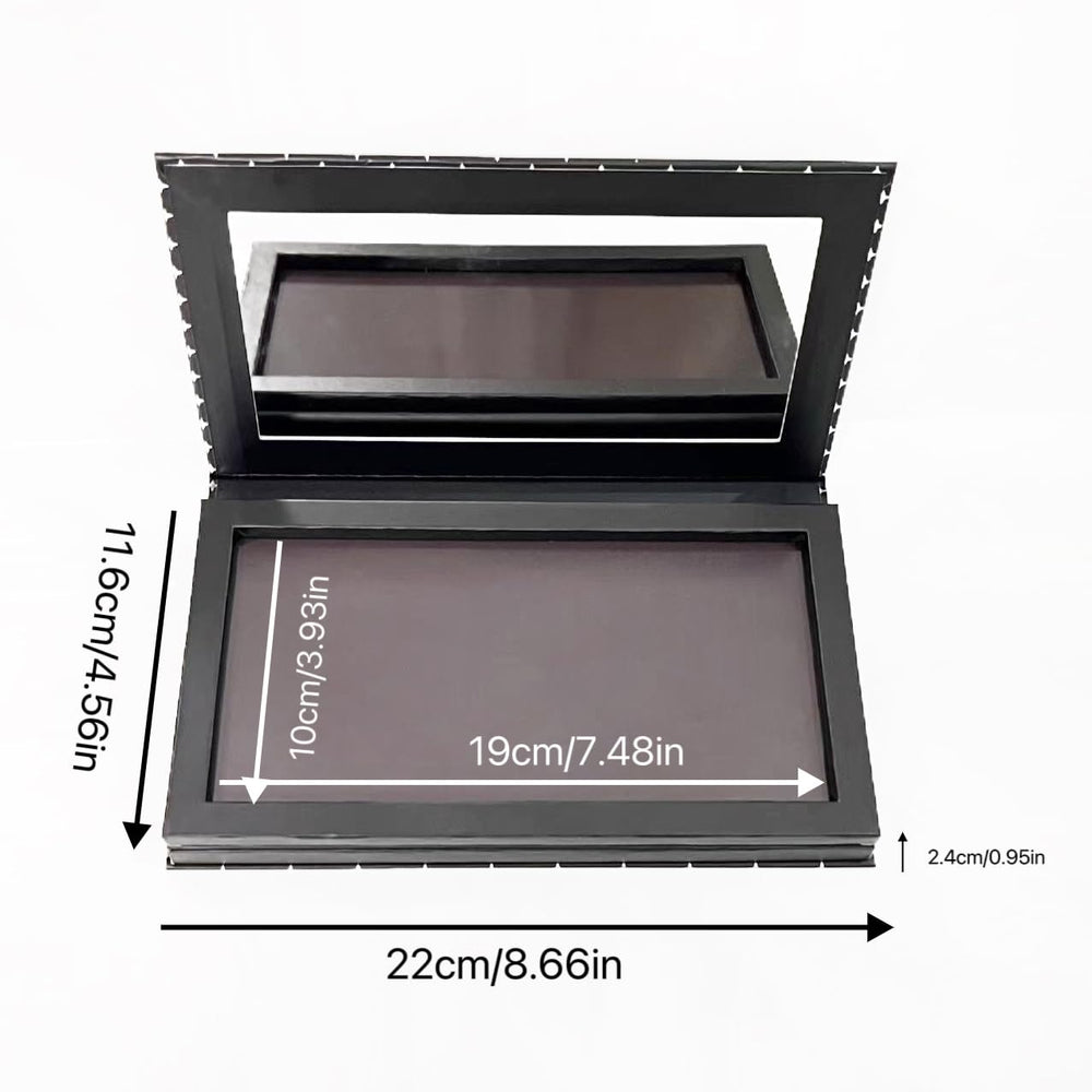 UDTIP empty magnetic palette with metal base securely holds pans.