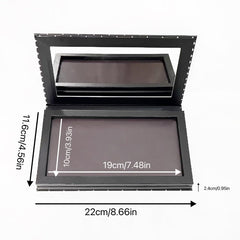 UDTIP empty magnetic palette with metal base securely holds pans.