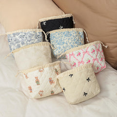 uekeboag coquette aesthetic design highlights floral pattern and stylish portability