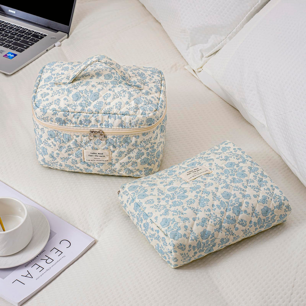 uekeboag floral cotton material feels soft and easy to clean