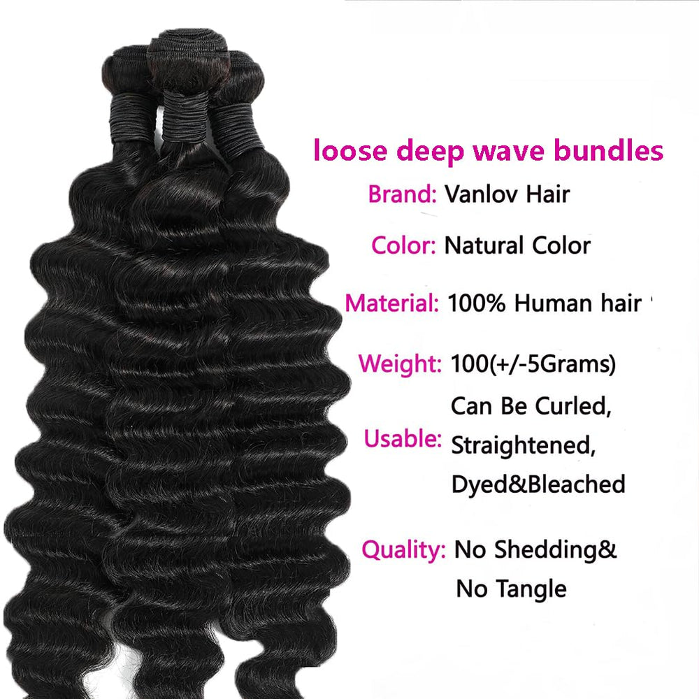 Uesoels bundle soft shiny texture supports easy styling and natural-looking volume.