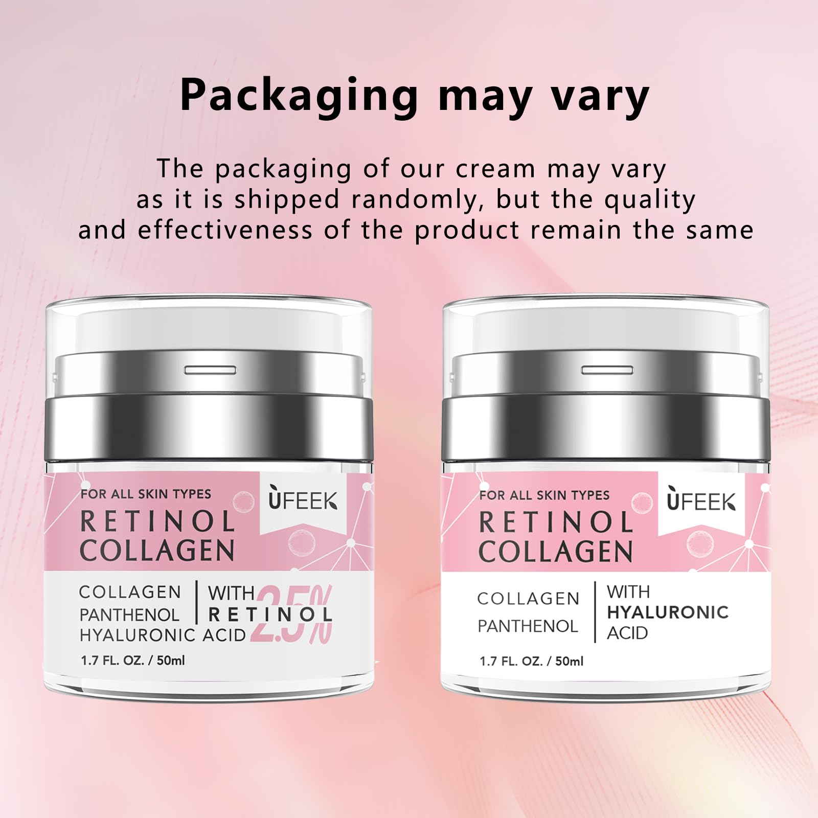 UFEEK unisex application close-up emphasizes versatile anti-aging benefits.