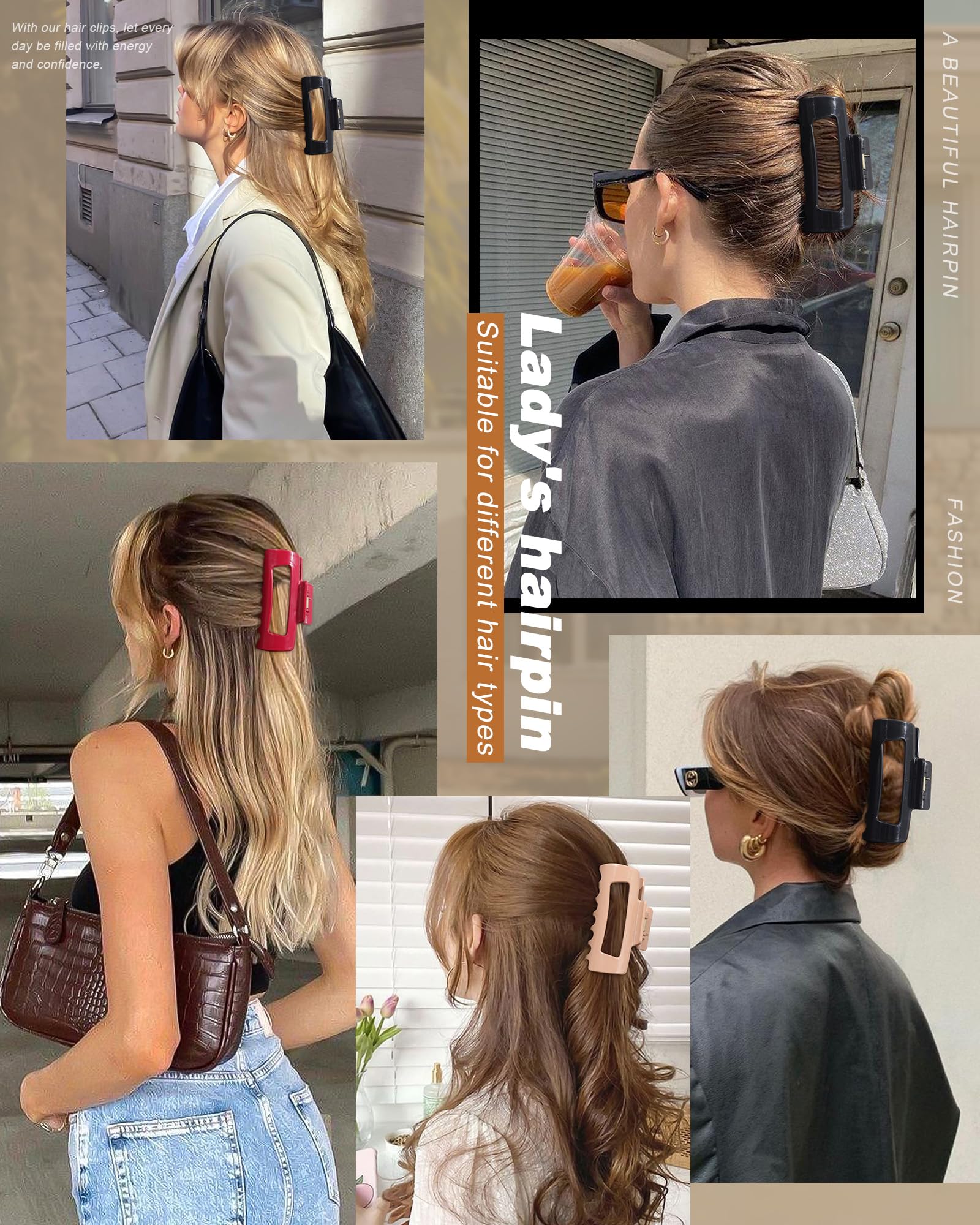 Ufgin soft cloud hairclip on head demonstrates lightweight all-day comfort