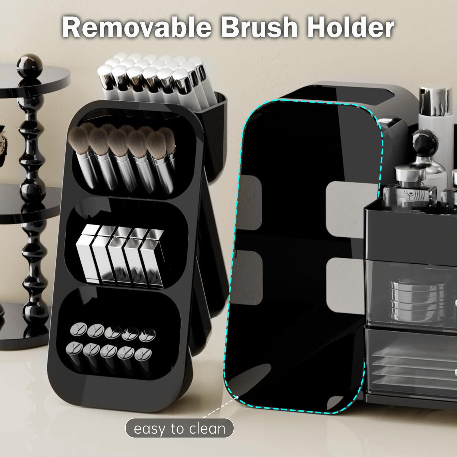 UFORU valentines-gift-ready display case for organized beauty routines.