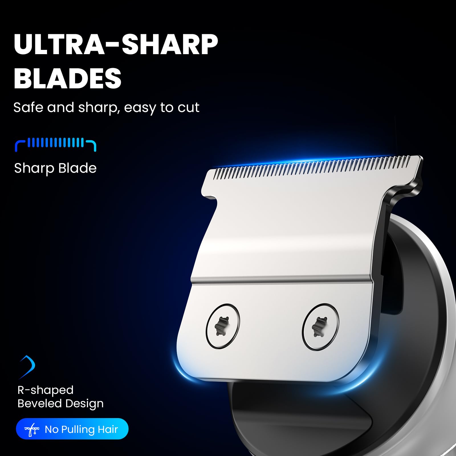 Ufree beard-trimmer-attachments provide versatile styling options for mustache and sideburns.