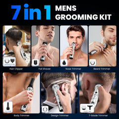 Ufree beard-trimmer-cordless-design enables on-the-go grooming without cords.