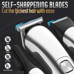 Ufree beard trimmer skin-friendly blade delivers safe, irritation-free trimming.