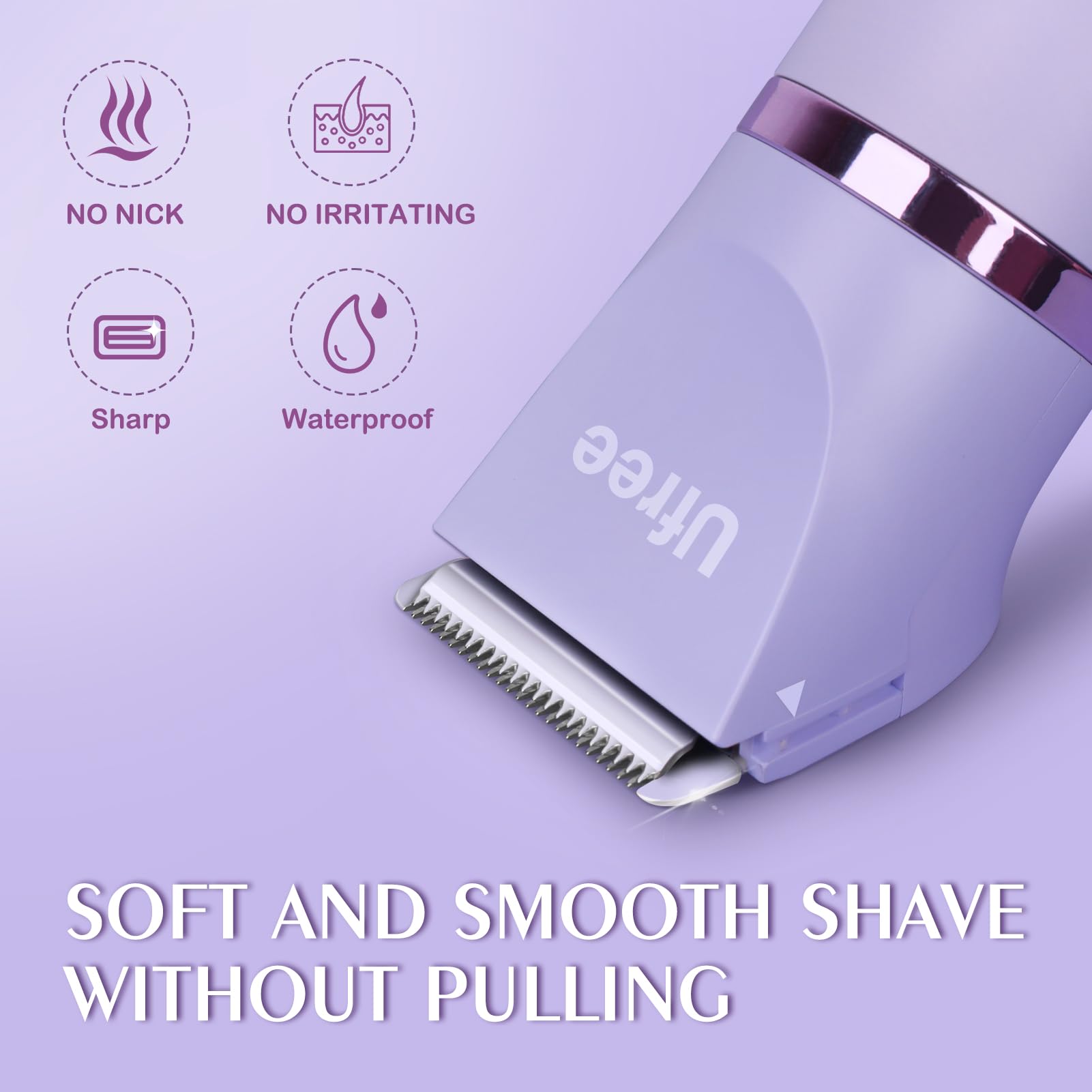Ufree ABS material promotes hygienic, skin-friendly trimming with easy cleaning
