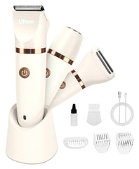 Ufree Bikini Trimmer white product shot highlighting precise grooming.