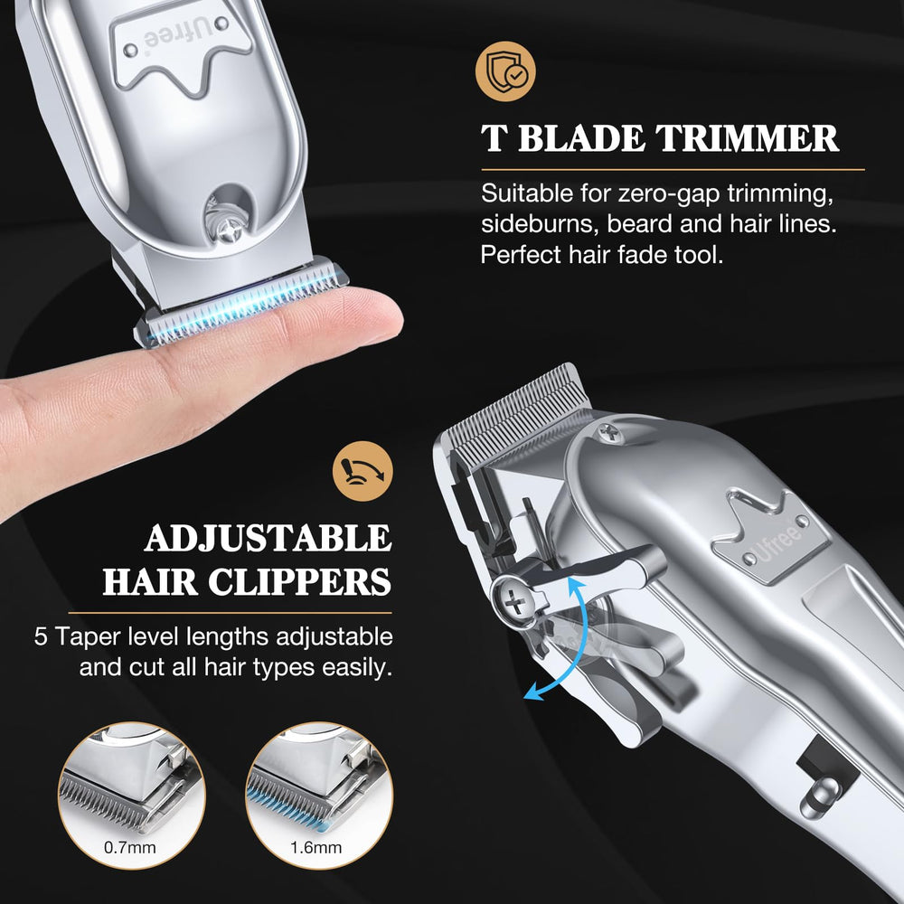 Ufree detail trimmer close-up for clean edge definition.