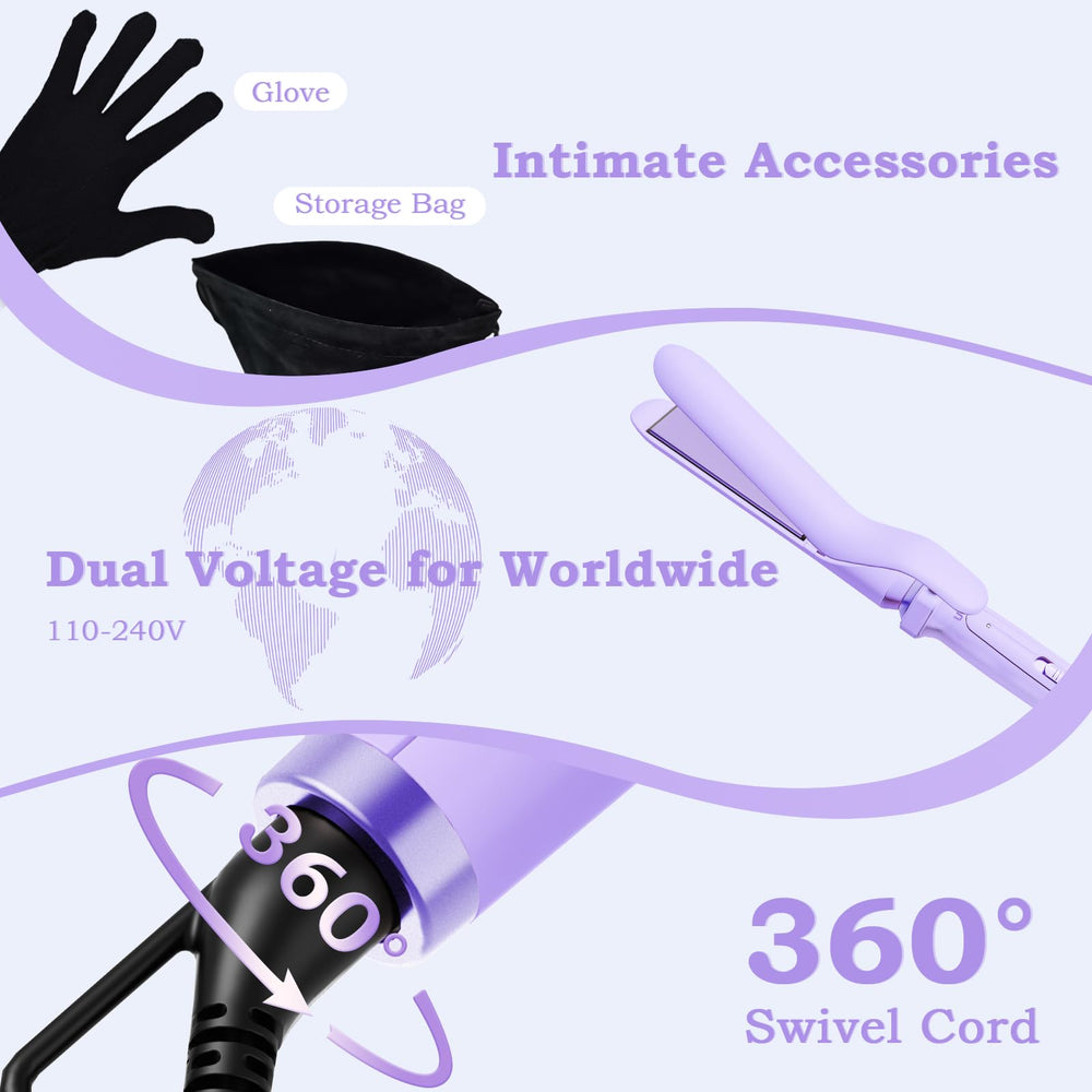 Ufree dual-voltage travel-friendly tool lets you style anywhere.