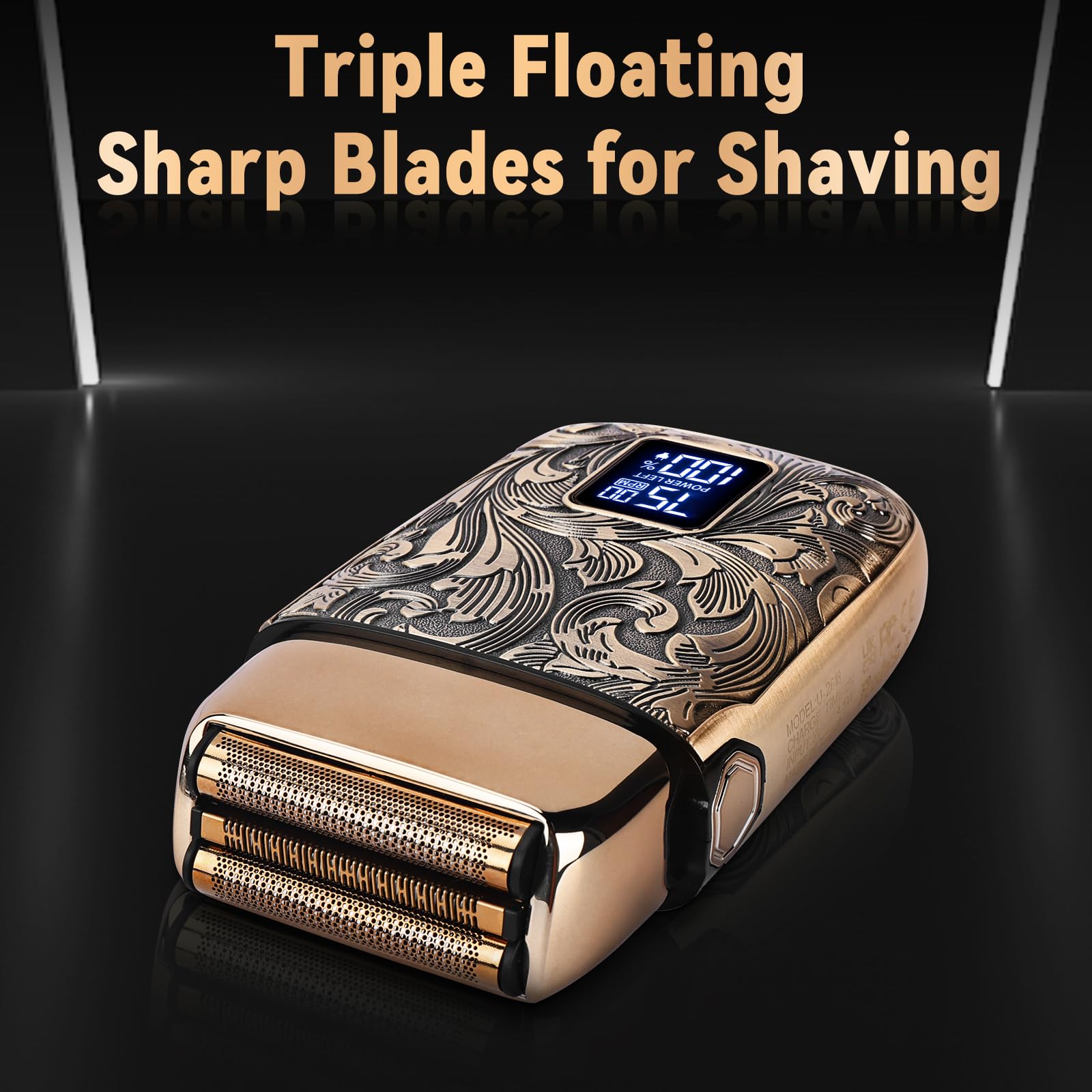 Ufree embossed metal body shown for premium grip and durability