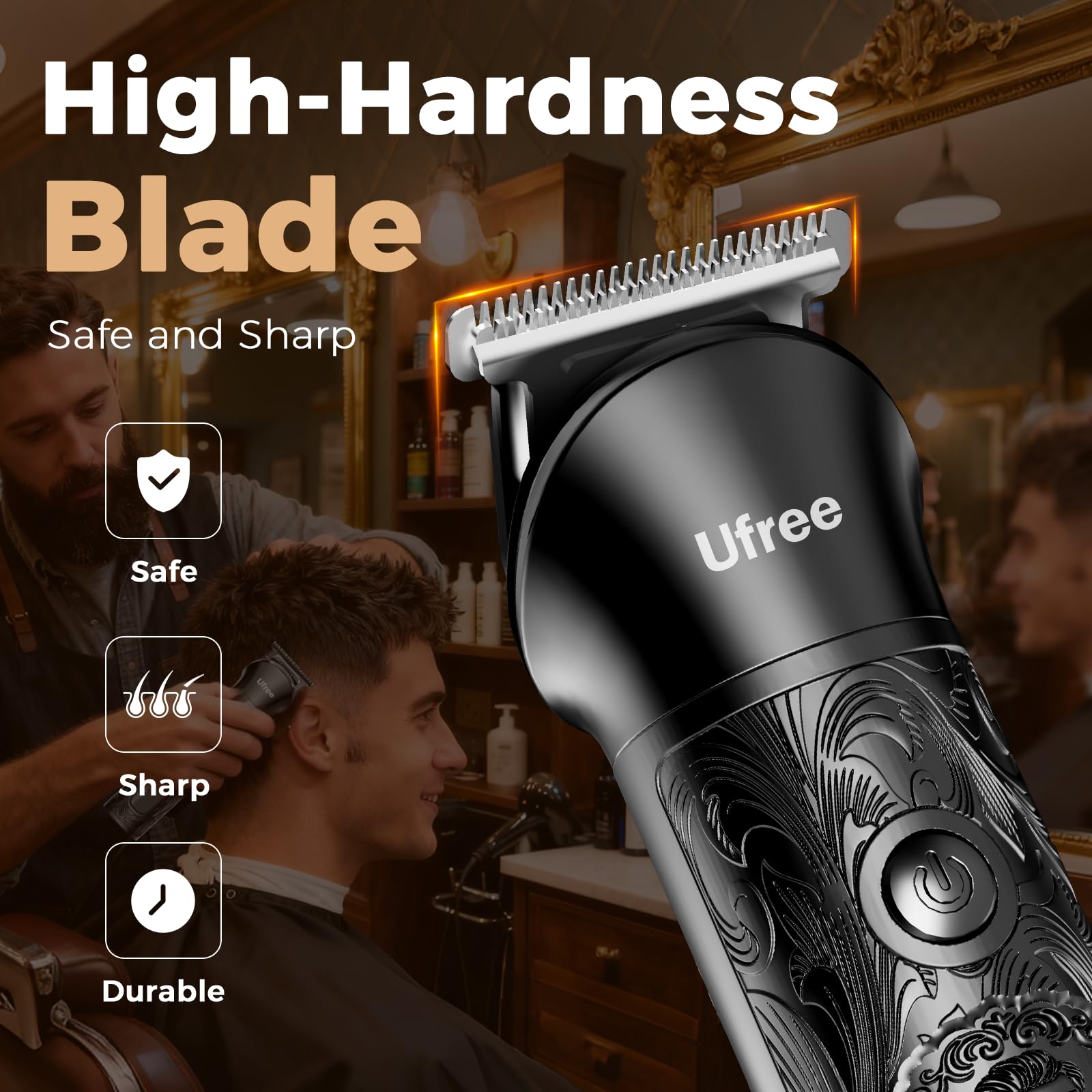 Ufree fast charging dock supports quick top-up for uninterrupted grooming