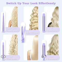 Ufree curling iron with fast heat-up delivers salon-ready results.