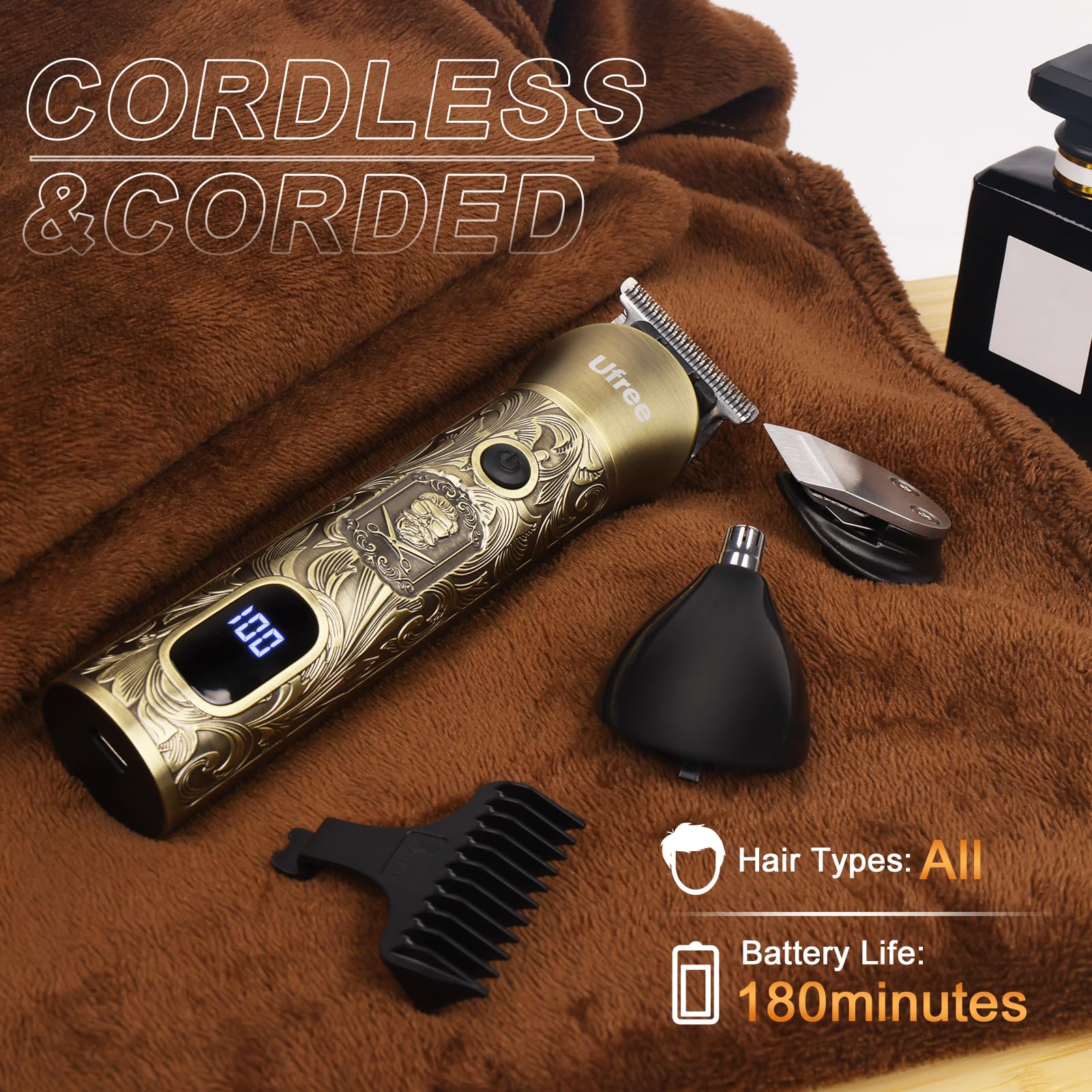 Ufree gift-ready grooming set makes a thoughtful present for convenience lovers.