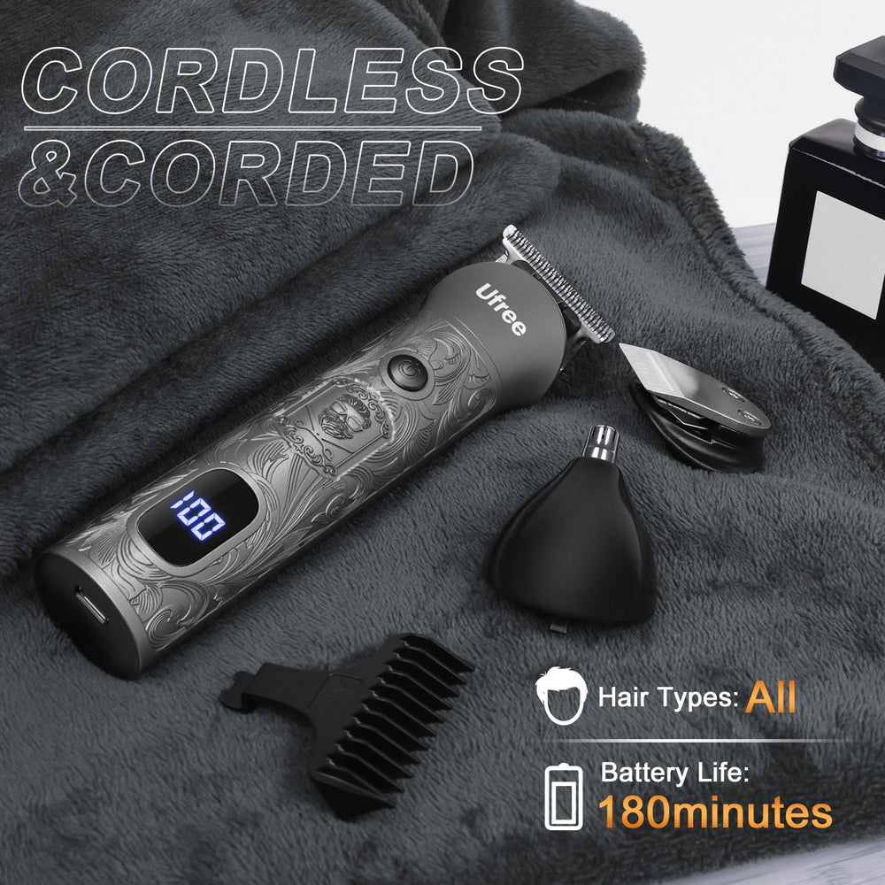 Ufree gift-ready grooming kit appeals to anyone seeking convenient care.